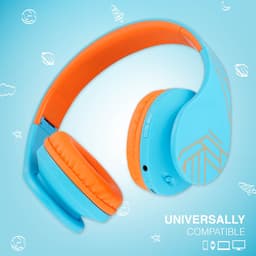 PowerLocus P2 draadloze Over-Ear Koptelefoon Inklapbaar koptelefoon voor kinderen - veilig volume van 85 dB- Bluetooth Hoofdtelefoon - Met microfoon — thumbnail 9