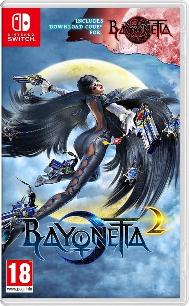 Bayonetta 2 + Bayonetta 1 code - Nintendo Switch — afbeelding 1