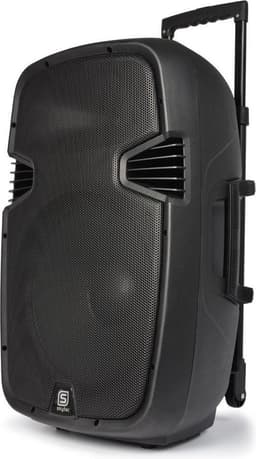 Mobiele speaker - Vonyx SPJ-PA915 Bluetooth speaker met accu en 2 draadloze microfoons — thumbnail 14