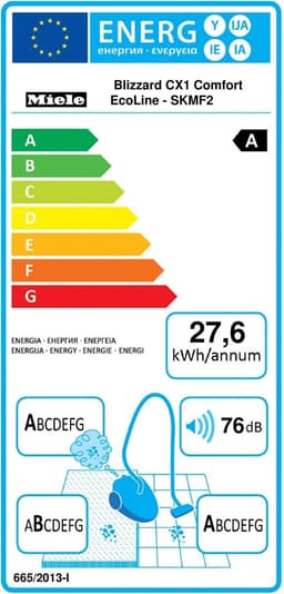 Miele Blizzard CX1 Comfort Ecoline - Stofzuiger zonder zak — thumbnail 2