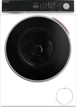 Sharp ESNFL814CWDABX - Wasmachine - 8 kg — thumbnail 1