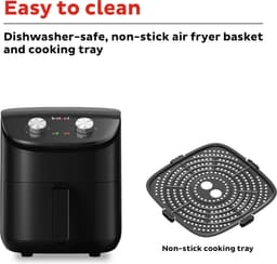 Instant Pot 4-in-1 Airfryer 3.8L (Zwart)- 1500W - Airfryen, braden, bakken, opwarmen — thumbnail 16