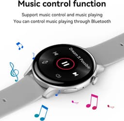 DrPhone DTX Ultra2 – 1.43” AMOLED Smartwatch – Always-On Display – Belfunctie – Hartslag-, Bloeddruk- & Zuurstofmeter – Smartwatch met App – Rosegoud/Goud — thumbnail 21