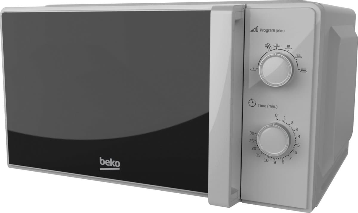 Beko MOC20100SFB magnetron Zilver Solo-magnetron Aanrecht 20 l 700 W — afbeelding 1