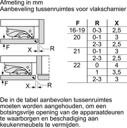Bosch KUR21VFE0 - Serie 4 - Inbouwkoelkast (onderbouw) — thumbnail 7