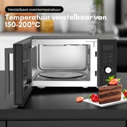 COOK-IT Combi Magnetron Vrijstaand 25L - Heteluchtoven en Grill - 25L — thumbnail 2