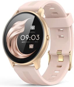 SAMMIT Smartwatch Dames Goud - Meldingen - Met Stappenteller - Iphone & Android - Smartwatch Dames — thumbnail 1