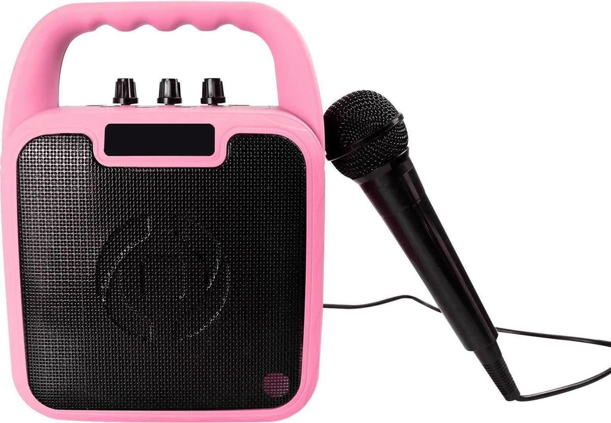 Celly Speaker Kidsparty 19 X 10 X 26 Cm Draadloos 10w Roze — afbeelding 1