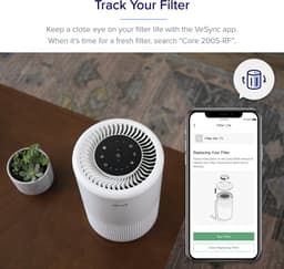 Levoit Core 200s Smart True HEPA Air Purifier - Luchtreiniger — thumbnail 4