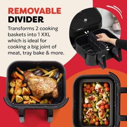 Instant Pot Vortex Versazone 8-in-1 Airfryer 8.5L - 1700W - Airfryen, bakken, roosteren, grillen, opwarmen, dehydrateren met slimme Sync Cook & Sync Finish — thumbnail 7