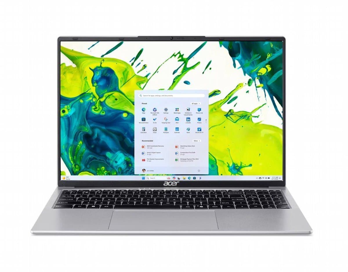 Acer Aspire Lite | 16.1 WUXGA IPS | Intel Core i3-1305U | 8GB DDR5 | 512GB SSD | W11 Professional — afbeelding 1