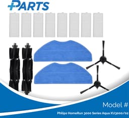 Philips HomeRun 3000 Series Aqua XU3000/02 Onderhoudsset (Plus.Parts® alternatief voor XV1433/00) — thumbnail 1