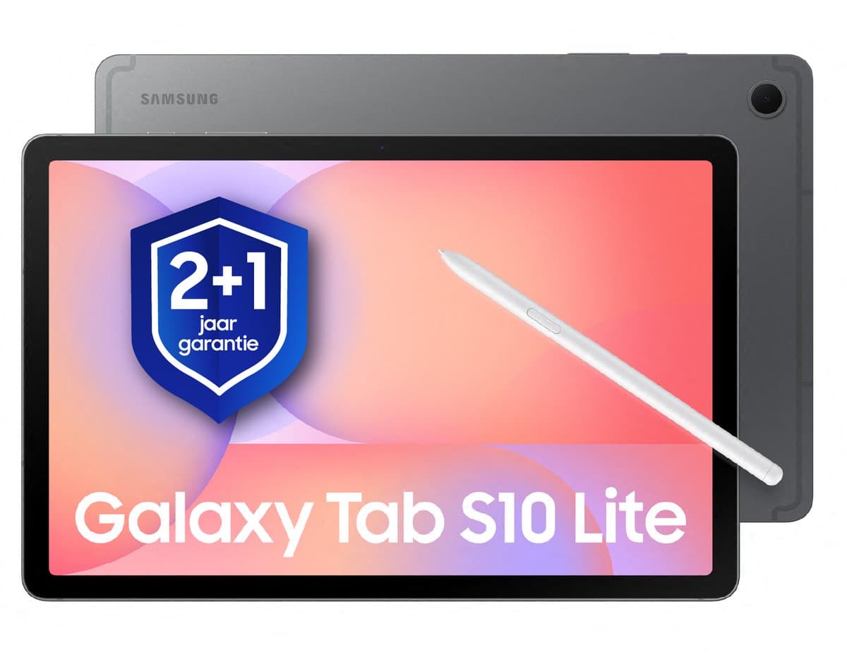 Samsung Galaxy Tab S10 Lite - Wifi - 128GB - Gray + 1 jaar extra garantie — afbeelding 1