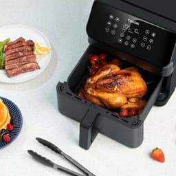 Cosori XXL Chef Edition 6.2 liter Airfryer - Met Bakpapier bakjes - 12 programma's — thumbnail 18