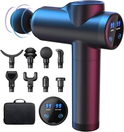 mavoa® Massage gun - massage pistool - theragun - Zwart — thumbnail 1