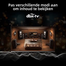 CHiQ U50QM10V - Smart TV 50 Inch - QLED Pro Google TV - 4K UHD - Randloos Metal Design - Dolby Audio - 2025 Nieuw — thumbnail 8