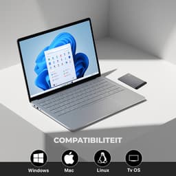MrGoods Externe Harde Schijf 500GB – USB 3.0 – 2.5 inch HDD – Metaal/Kunststof Behuizing – Zwart — thumbnail 5