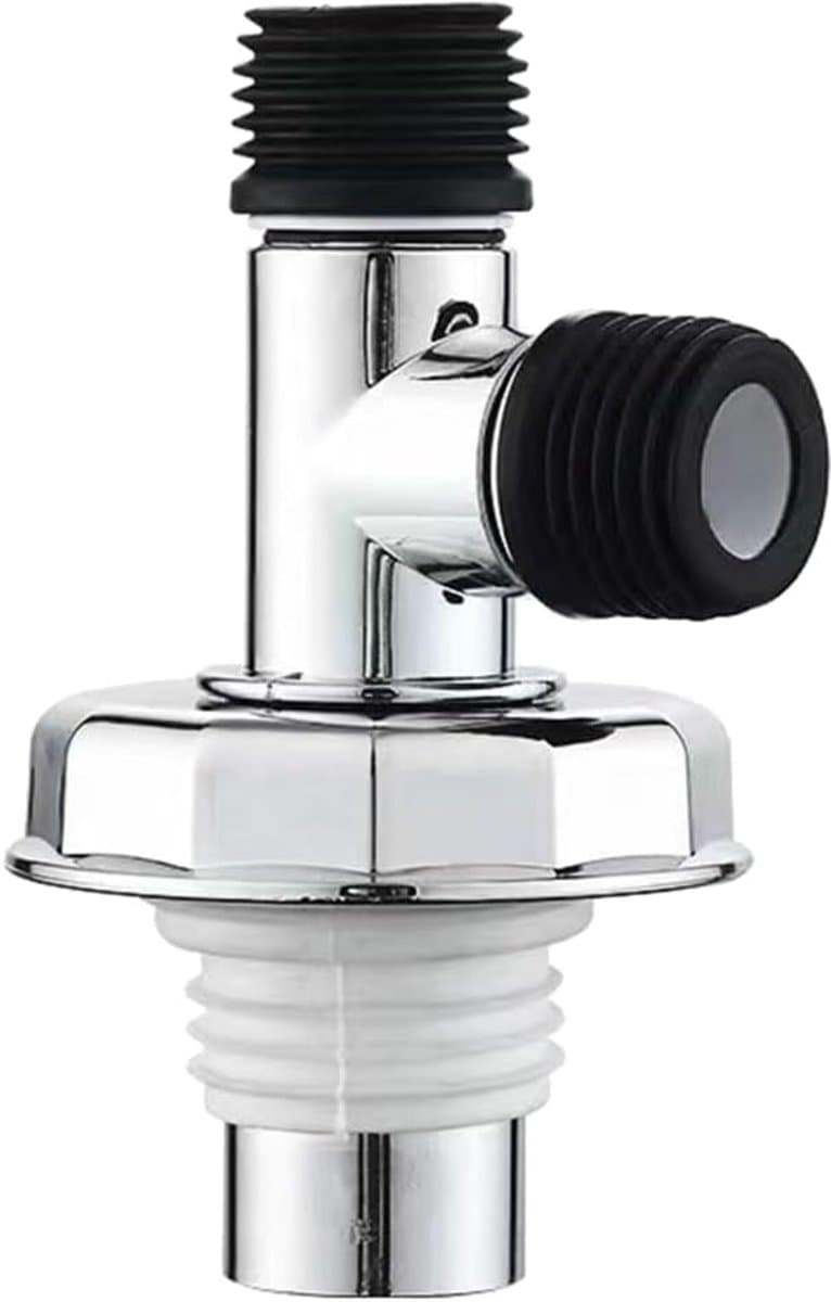 Wasmachine slangafdichting, wasmachine vloerafvoeradapter - anti-overloopafdichting — afbeelding 1