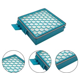 HEPA Filter - Vervangt Filter - Filter - geschikt voor Miele boost CX1 series - Vervangt 11639240 Hygiene AirClean SF HY 60 - 2 stuks - Blauw — thumbnail 6