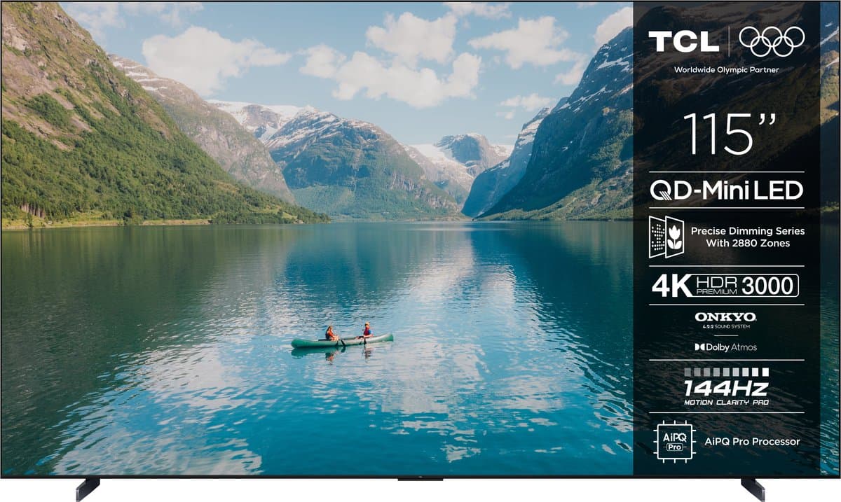 TCL 115C7K - 115 inch - 4K MiniLED - 2025 — afbeelding 1