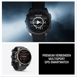 Garmin fenix 8 Pro - Smartwatch - 51 mm - AMOLED - Ingebouwde inReach® technologie - LTE connectiviteit - Tot 27 dagen batterijduur - Titanium — thumbnail 12
