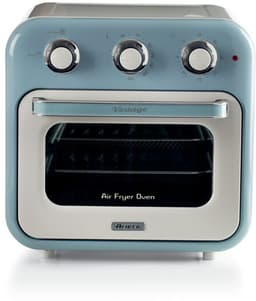 Ariete 4632/05 Vintage Airfryer & Oven - 16 liter - 1400 Watt - timer - draaispit - roterende mand - blauw — thumbnail 1