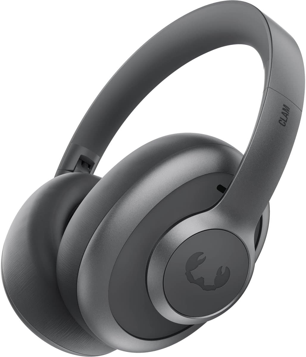 Fresh 'n Rebel Clam Blaze 2 – Draadloze Bluetooth Koptelefoon – 80 uur Speelduur – Inclusief App - Met volume wiel - Storm Grey — afbeelding 1