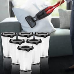 Geschikt Voor AEG CX7 - Stofzuiger Filter - 6 stuks - Geschikt Voor Electrolux Ergorapido stofzuigers - Wasbaar - Stofzuiger Filter - HEPA filter - hoge kwaliteit — thumbnail 2