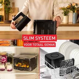 Tefal Easy Fry Smart & Silence XXL EY876D - Stille Airfryer XXL - 7L - 1700W - 55 Programma's - Tot 8 Personen — thumbnail 2