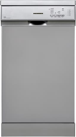 Heinner HDW-FS4552DSE++ Vrijstaand Vaatwasser – 10 Couverts – 5 Programma’s – LED Display – AquaStop – Zilver – 5 Jaar Garantie — thumbnail 1
