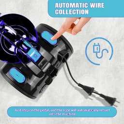 Royalty Line® VCO7221 Stofzuiger Zonder Zak - 2 Liter Cyclonische Stofzuigers - HEPA Filter - Vacuum Cleaner Met Sterke Zuigkracht - Compact en Lichtgewicht - Zwart — thumbnail 5
