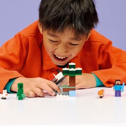 LEGO Minecraft Steve's Taiga-Avontuur Videogame Bouwpakket voor Kinderen - 21583 — thumbnail 19