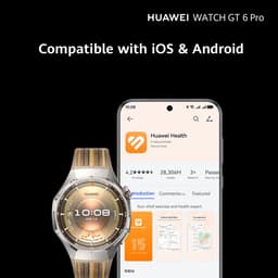 Huawei WATCH GT 6 Pro 46mm Titanium | 21 dagen batterijduur – Nauwkeurige GPS & hartslagmeting – Innovatieve professionele fiets-tracking – Saffierglas & titanium behuizing – ECG – Compatibel met iOS & Android — thumbnail 13
