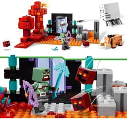 LEGO Minecraft Hinderlaag bij het Nether-portaal - 21255 — thumbnail 17