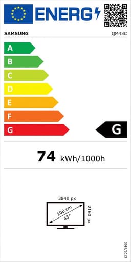 Samsung QMC Standalone UHD 4K Signage 43 inch - LH43QMCEPGCXEN — thumbnail 8