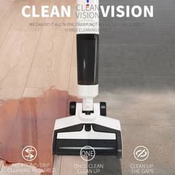 SIYU Y-10 Draadloze Vloerreiniger – Stofzuigen, Dweilen & Wassen in één – Zelfreinigende Borstel-Voice Broadcas – 720ml Dubbele Watertank – Stil Ontwerp ≤70dB-2500mAh — thumbnail 7