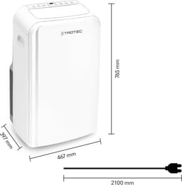 3-in-1 Airconditioner met 3,9 kW Koelvermogen voor Ruimtes tot 130 m³ – Koelen, Ontvochtigen en Ventileren — thumbnail 4