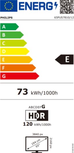 Philips 65PUS7810/12 - 65 inch - 4K QLED - 2025 - Buitenlands model — thumbnail 2
