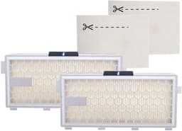 Kleanburg ® Filterset voor Miele – 2x HEPA H13 Filters + 2x Motorfilters – Vervangt Miele SF-HA50 – Geschikt voor Classic C1, Compact C1 & C2, Complete C2 & C3, Guard S1/L1/M1 en S4000 series — thumbnail 1