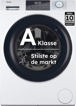 Haier HW80-BP14929A-S - Wasmachine 8kg - Energieklasse A - Extra stil (70 dB) - Stoomfunctie (Refresh) - Antibacteriële Behandeling (ABT) - 16 programma’s - 10 jaar garantie op onderdelen — thumbnail 1