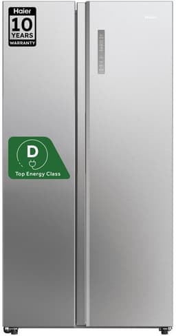 Haier HSW59F18DNMM - Amerikaanse koelkast - 615L - 90 cm - Total No Frost - Energieklasse D - Vochtigheidsregeling voor verser voedsel - Inox Look - 10 Jaar Garantie op onderdelen — thumbnail 5