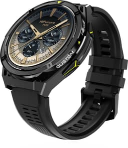HiFuture Active Smartwatch - Zwart/Geel - 1.43" amoled scherm - GPS - Kompas - Hoogtemeters — thumbnail 4