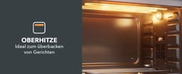 Heinrich´s HMO 8402 Mini-oven met hete lucht - 30L – met touch-bediening - kleine oven met draaispit, airfryer-inzetstuk – binnenverlichting - 1600W — thumbnail 13
