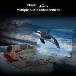 CHiQ L32QST - Smart TV 32 Inch - QLED - Full HD - Google TV - Randloos Metal Design - Dolby Audio - Nieuw — thumbnail 12
