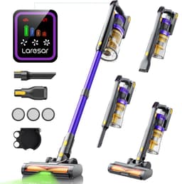 Fubzz Steelstofzuiger - Draadloos - 55 kPa Zuigkracht - 60 Min Batterijduur - 550 W Motor - HEPA Filter - LED Display - Voor Huisdieren & Tapijt — thumbnail 1