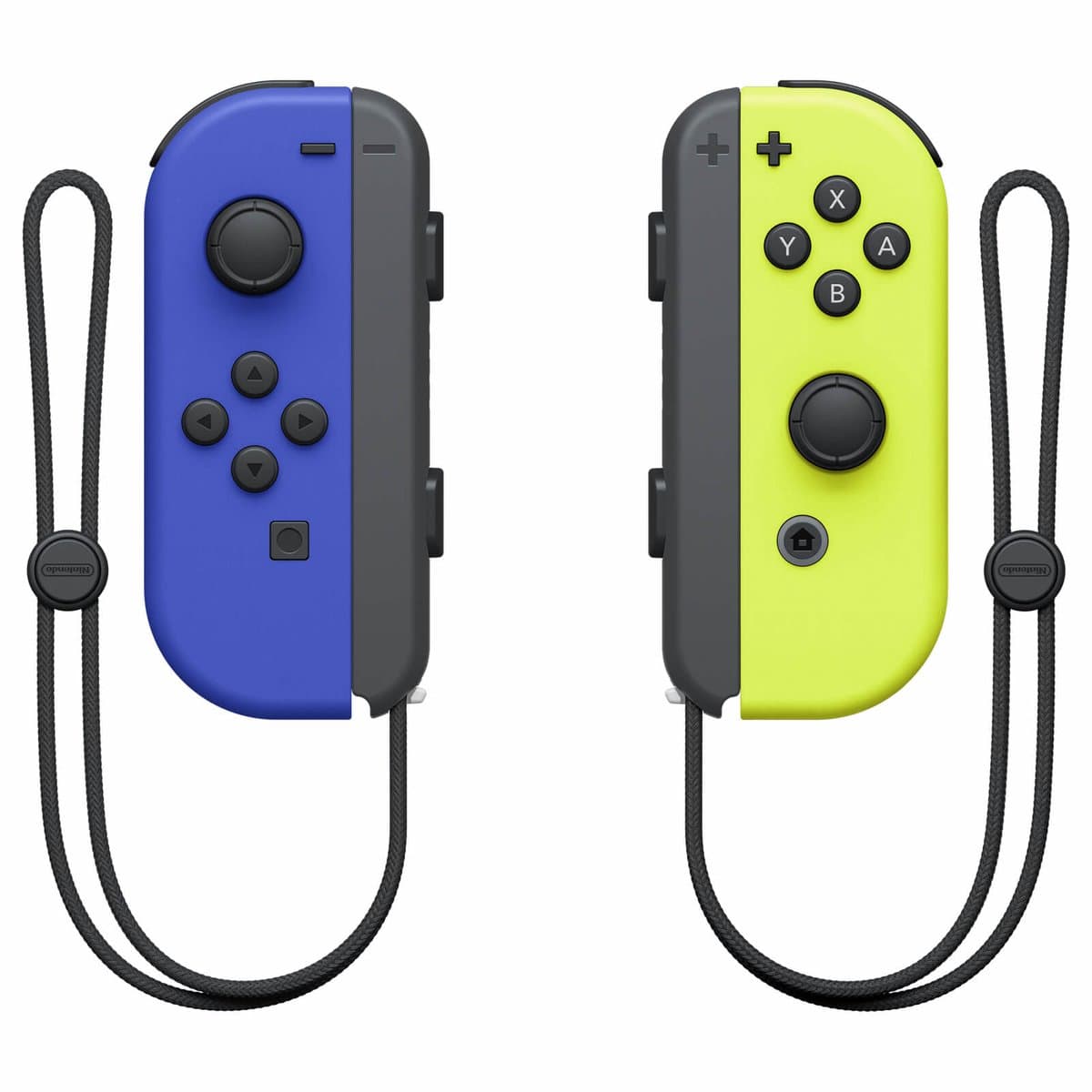 Nintendo Switch Joy-Con Controller paar - Blauw en Neon Geel — afbeelding 1