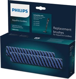 Philips AquaTrio Cordless Accessories XV1793/01 - 2 Vervangende Borstels Steelstofzuiger voor 9000 Series - Zwart — thumbnail 1
