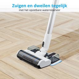 MEDION P350 W steelstofzuiger met wisfunctie (snoerloos, zakloos, cycloontechnologie, 350 watt, 2-in-1 steelstofzuiger, handstofzuiger, oplaadbare batterij, stofsensor, HEPA H13, LED-touchdisplay, bor — thumbnail 7