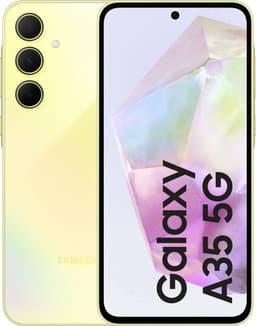 Samsung Galaxy A35 - 128GB - Awesome Lemon — thumbnail 1