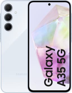 Samsung Galaxy A35 - 256GB - Awesome Iceblue — thumbnail 1